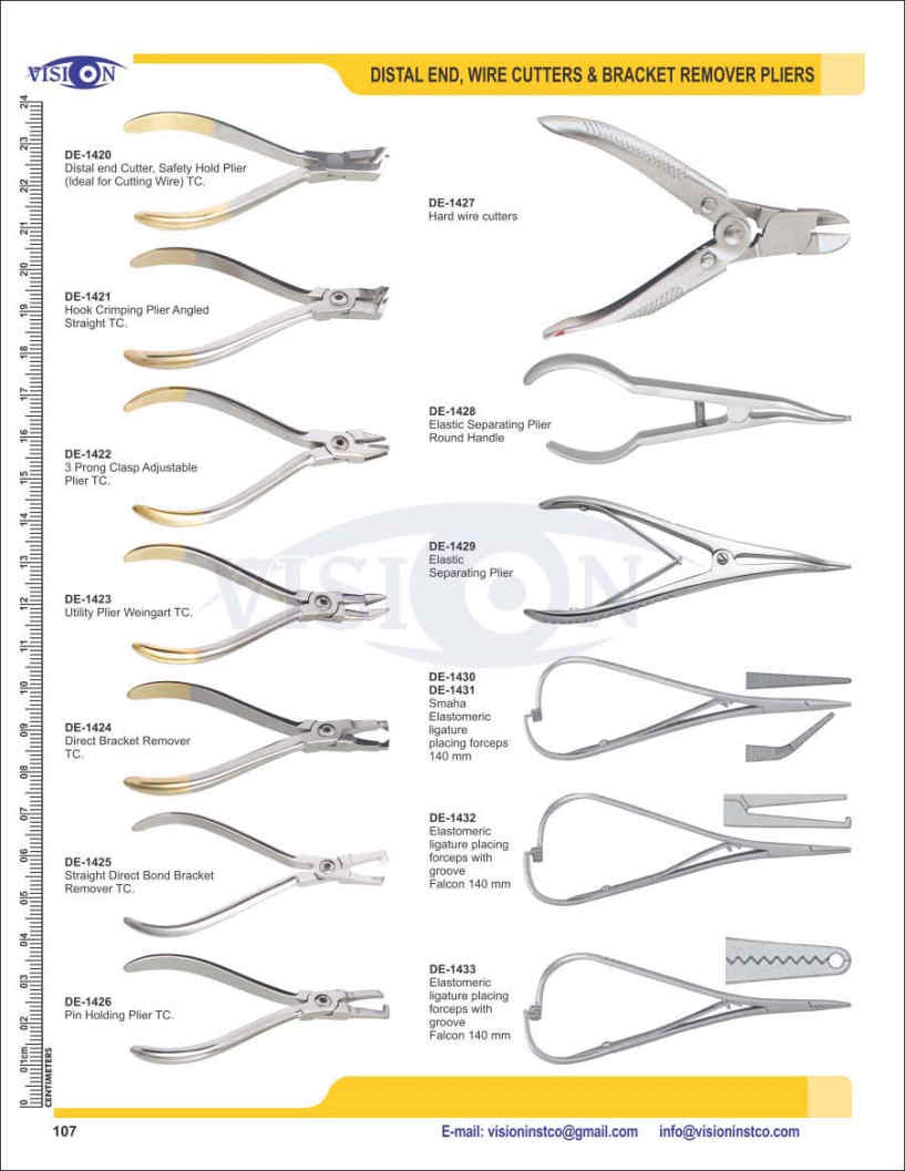 Vision Instruments Company Instruments